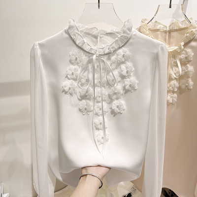 钉珠其他韩版新款立领衬衫