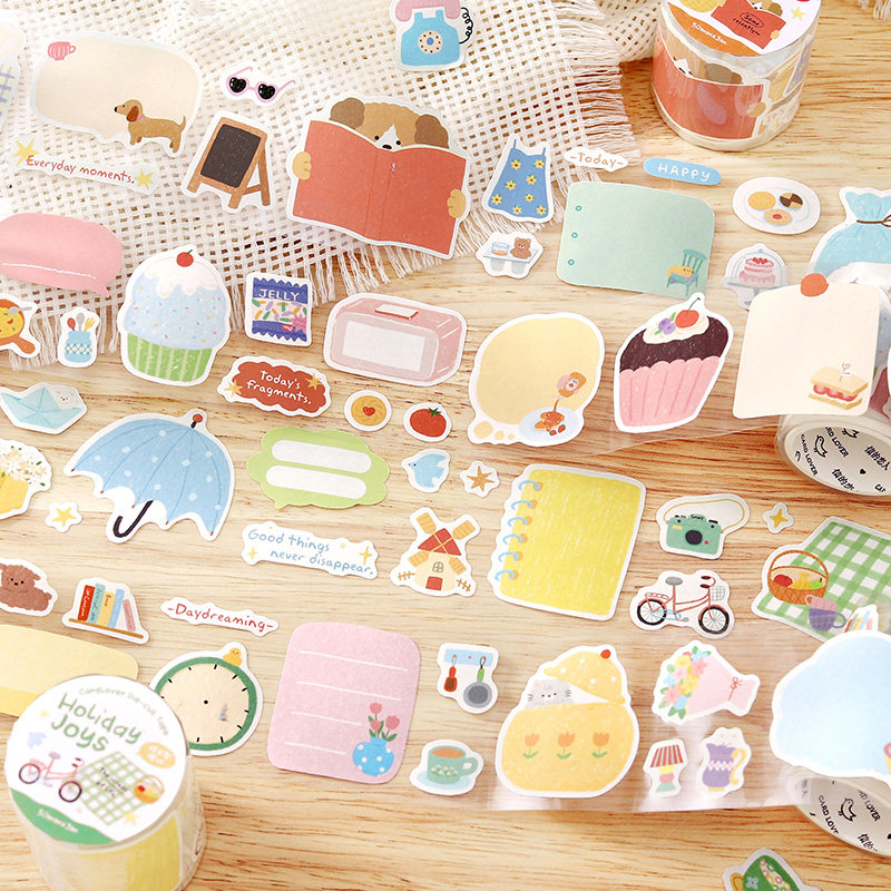 暖暖小确幸可书写模切胶带ins可爱蜡笔风手帐贴纸DIY手账贴画素材,文具电教/文化用品/商务用品,胶带/胶纸/胶条,淘宝优惠券,粉丝福利购,淘宝优惠卷