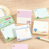 兜兜生活日志100张便签本 手帐无粘性备忘记事素材手账可撕便签纸