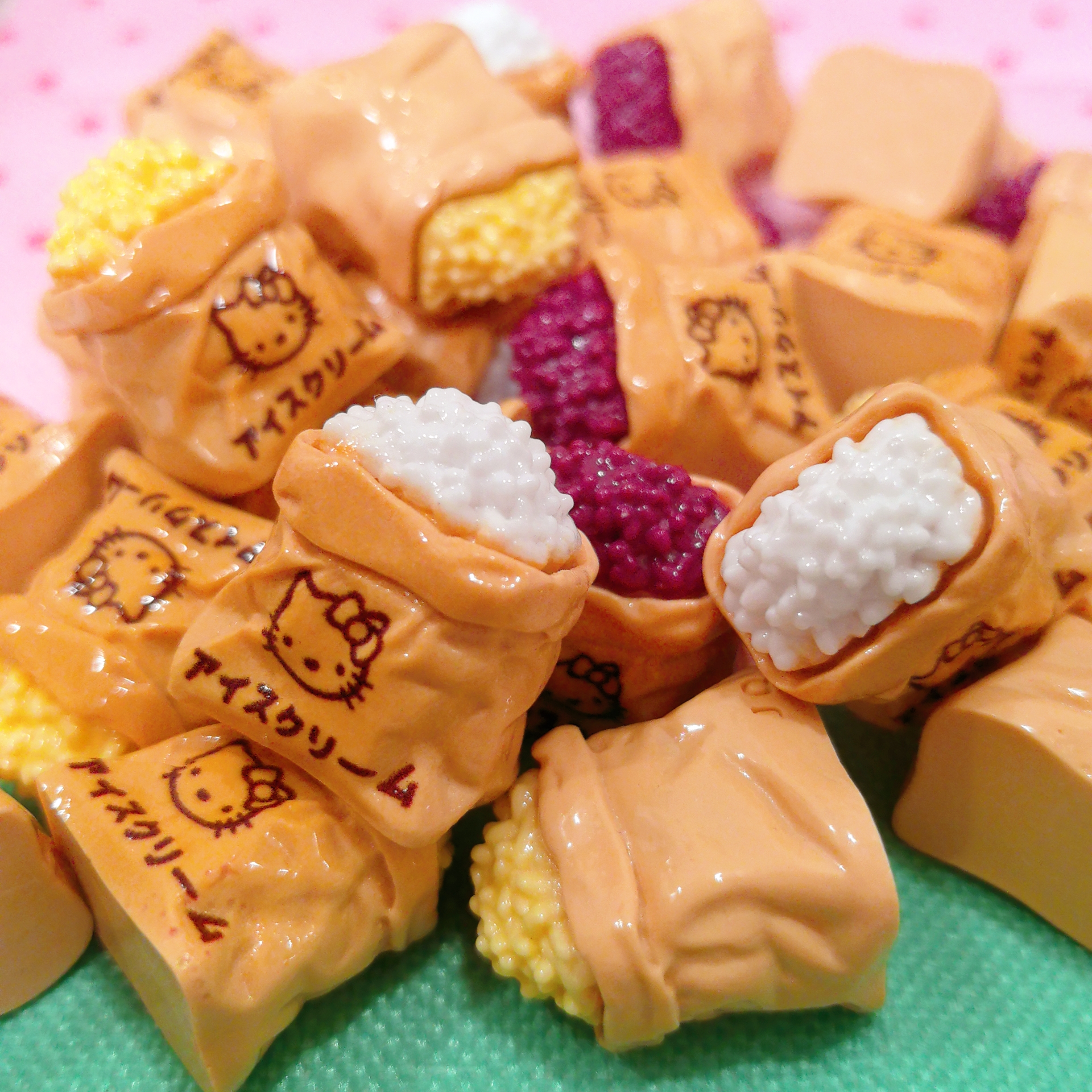 微缩定制食玩KT米袋一袋米DIY树脂配件过家家娃娃屋摆件场景