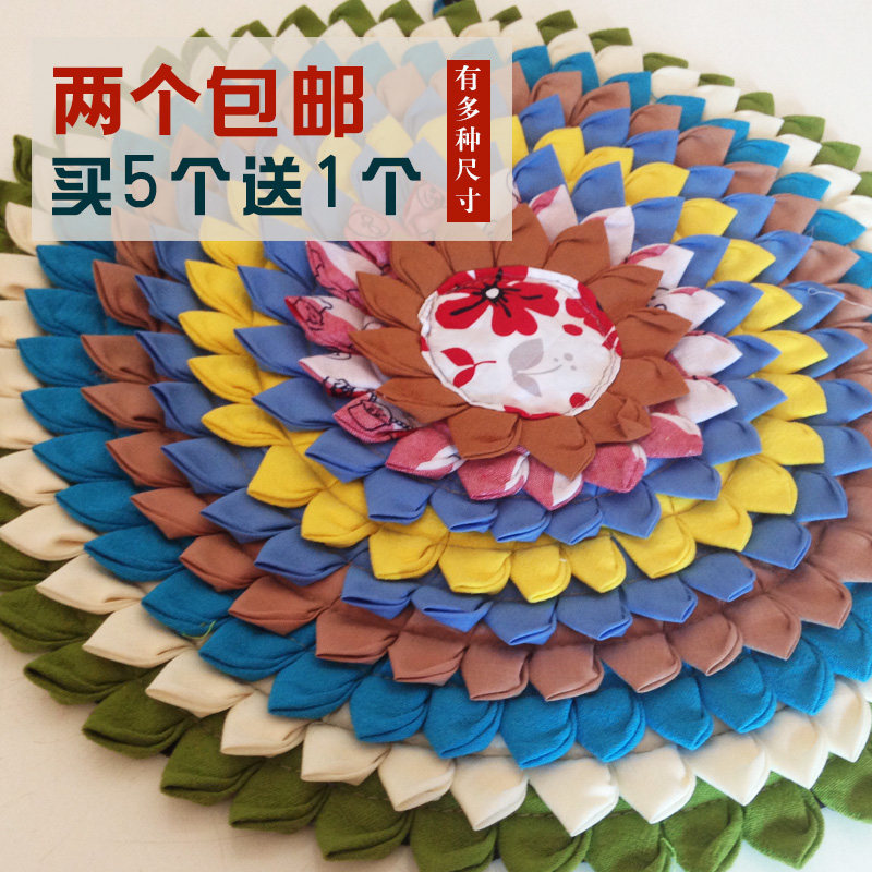 手工民族圆形坐垫餐馆饭店椅子