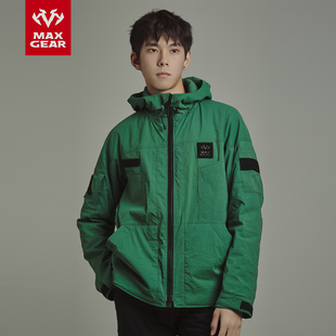 MAXGEAR野山羚休闲保暖棉服男冬季 连帽防风Alpha科技动态保温棉衣