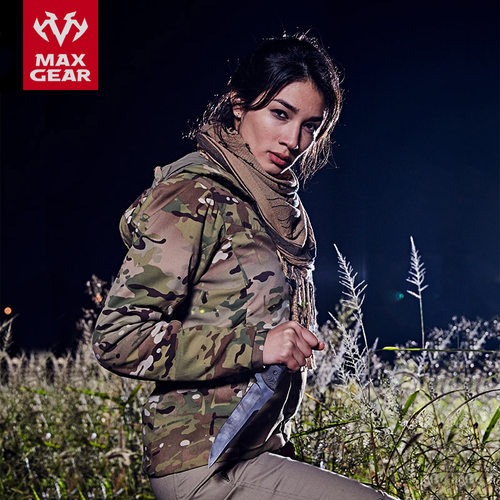 定制maxgear拉尼娜女迷彩服棉服