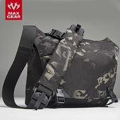斜挎包胸包男款 MAXGEAR飞廉通勤包 男士 邮差包骑行包单肩机车背包