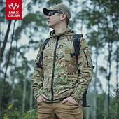 MAXGEAR破风者夹克 外套 男户外休闲军风战术多功能保暖迷彩工装