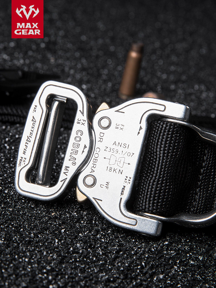 MAXGEAR ROLLER COASTER WIND TACTICAL INNER BELT MALE MILITARY FAN OUTDOOR NYLON COBRA AUTOMATIC BUCKLE FUNCTIONAL WIND BELT