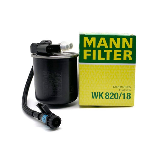 曼牌WK820/18适配奔驰凌特2.1T柴油专用汽油滤芯格滤清器燃油滤芯