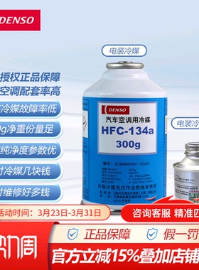 电装冷媒雪种汽车专用空调药水制冷剂车用冷冻油HFC-134a R134a