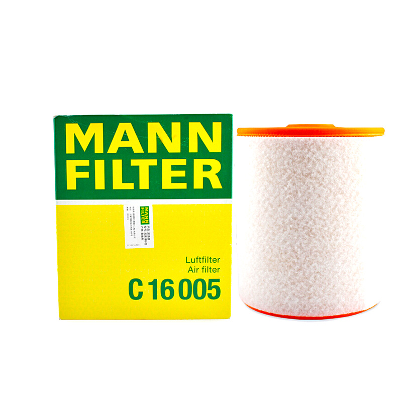 曼牌适配奥迪辉昂空滤格清器