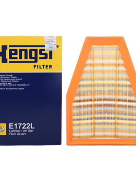 汉格斯特E1722L适配保时捷911GTS GT2 GT3RS卡雷拉4 4S空气滤清器