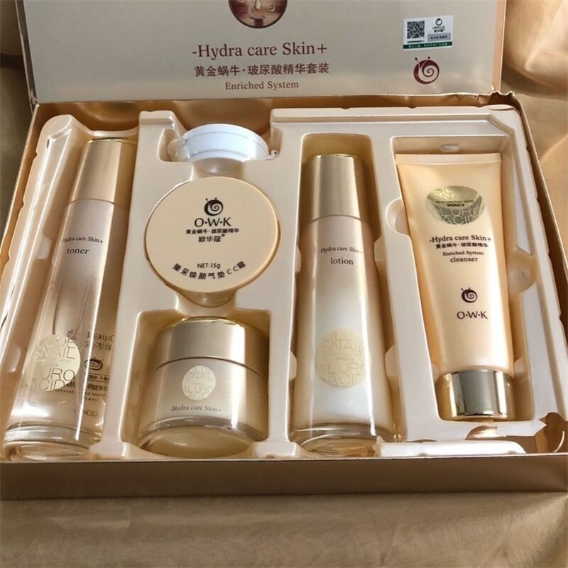 欧华蔻黄金蜗牛护肤品套装正品补面部护理套装