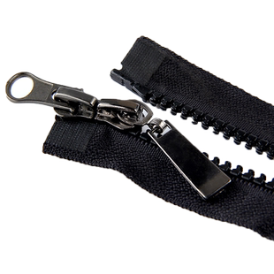 羽绒服双头拉链5号树脂衣服长款拉锁头配件外套睡袋双向双开