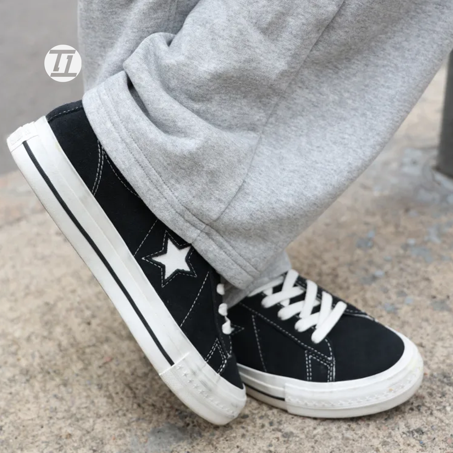 匡威Converse 男女鞋CONS ONE STAR卡其运动休闲鞋板鞋 A17736C