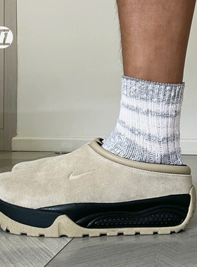 耐克Nike ACG RUFUS 翻毛皮男子简约舒适一脚蹬户外休闲鞋FV2923