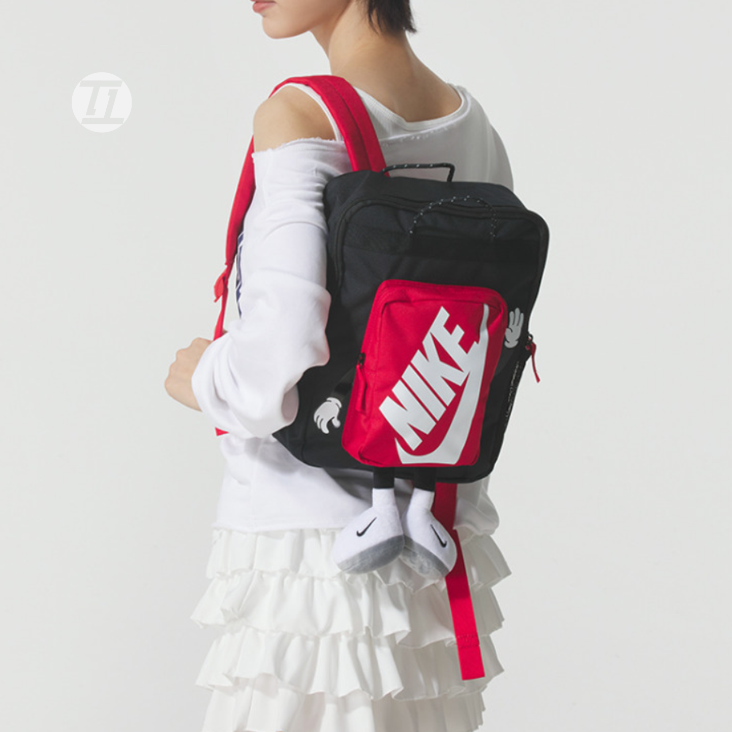 Nike男女包2025新款卡通双肩包