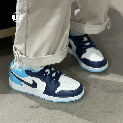 AIR JORDAN 1 AJ1  LOW 低帮皇家蓝防滑耐磨男女篮球鞋553560-149