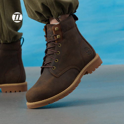 添柏岚TIMBERLAND男鞋26新款户外徒步日常通勤休闲中帮靴A5RX1W