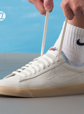 耐克/NIKE TENNIS CLASSIC AC 灰色生胶休闲鞋板鞋 IO1551-011