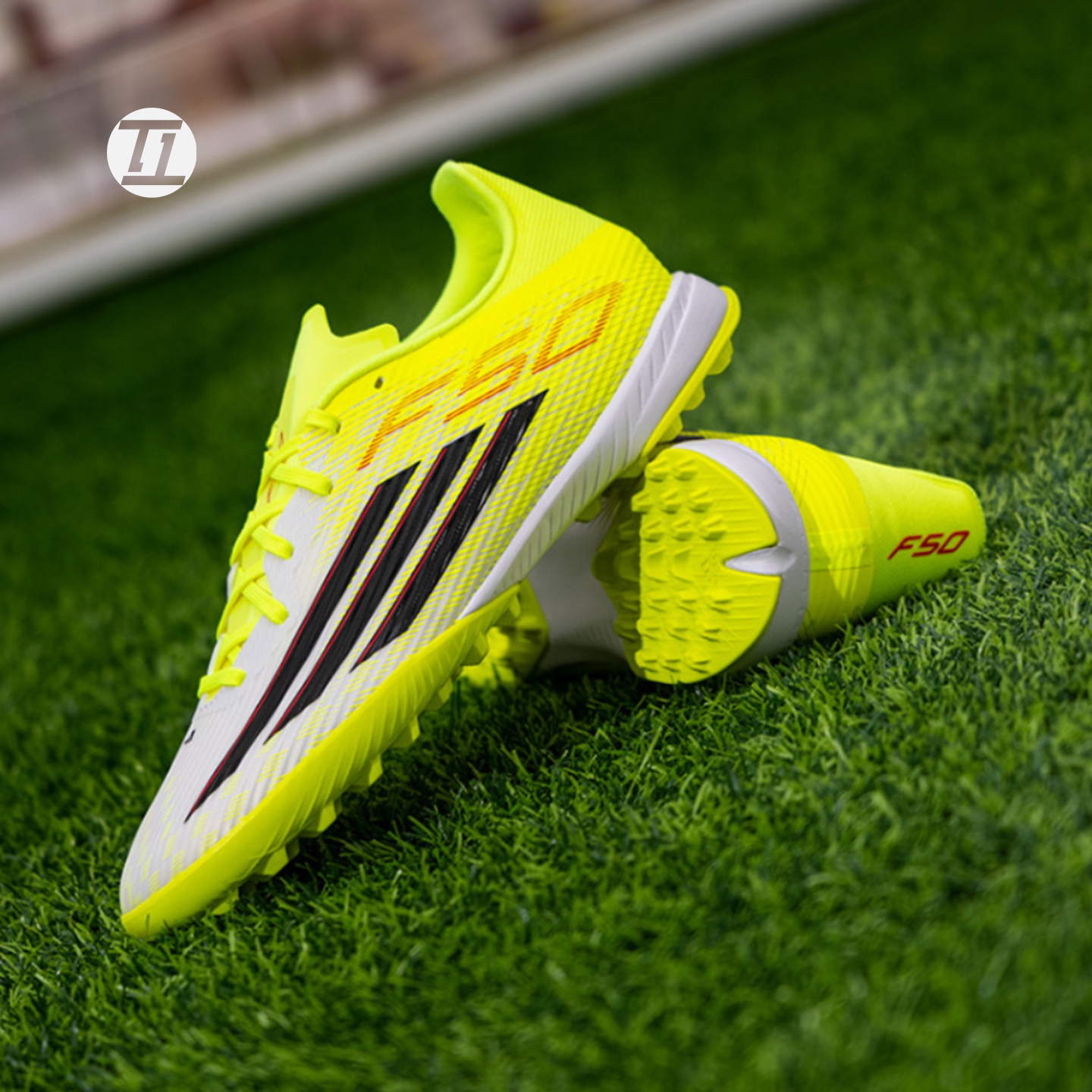 阿迪达斯ADIDAS F50 LEAGUE TF人造草地室外硬地碎钉足球鞋JR8978