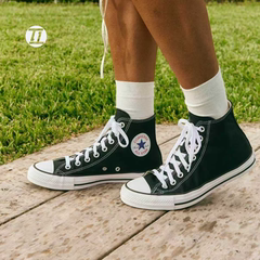 Converse匡威101010常青经典款帆布鞋高帮黑白经典款校园 101009
