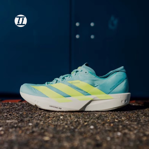 阿迪达斯/Adidas ADIZERO TAKUMI SEN 11白绿竞速金属跑鞋 JQ2813