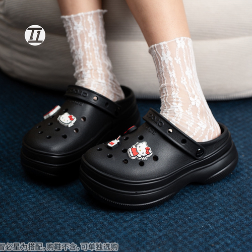 CROCS经典堆堆Clog沙滩鞋