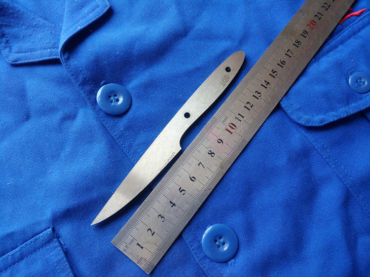 2.3*16*145超高硬度水果手工锻打模型SDT迷你V3N钢材66-68HRC玩具