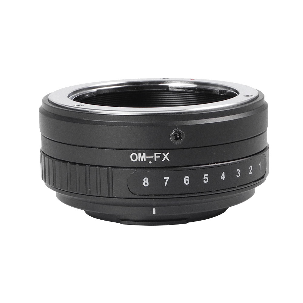 MENGS OM-FX 移轴转接环奥林巴斯OM镜头转富士X-E1 X-M1 X-RPO1