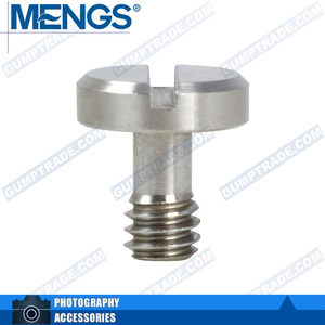 MENGS SR-05 不锈钢材质1/4英寸摄影螺丝通用云台脚架厂家直销