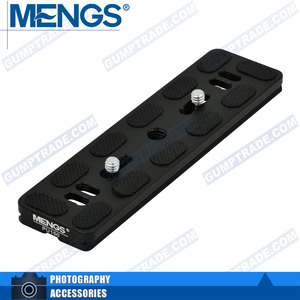 MENGS PU-150 铝合金快装板球形云台阿卡雅佳标准夹座三脚架3/8