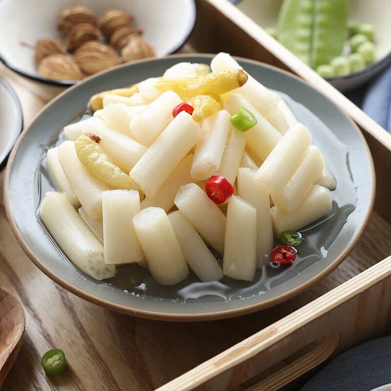 湖北泡藕带新鲜泡椒莲藕尖酸辣凉拌藕节即食开胃下饭酸菜整箱批发