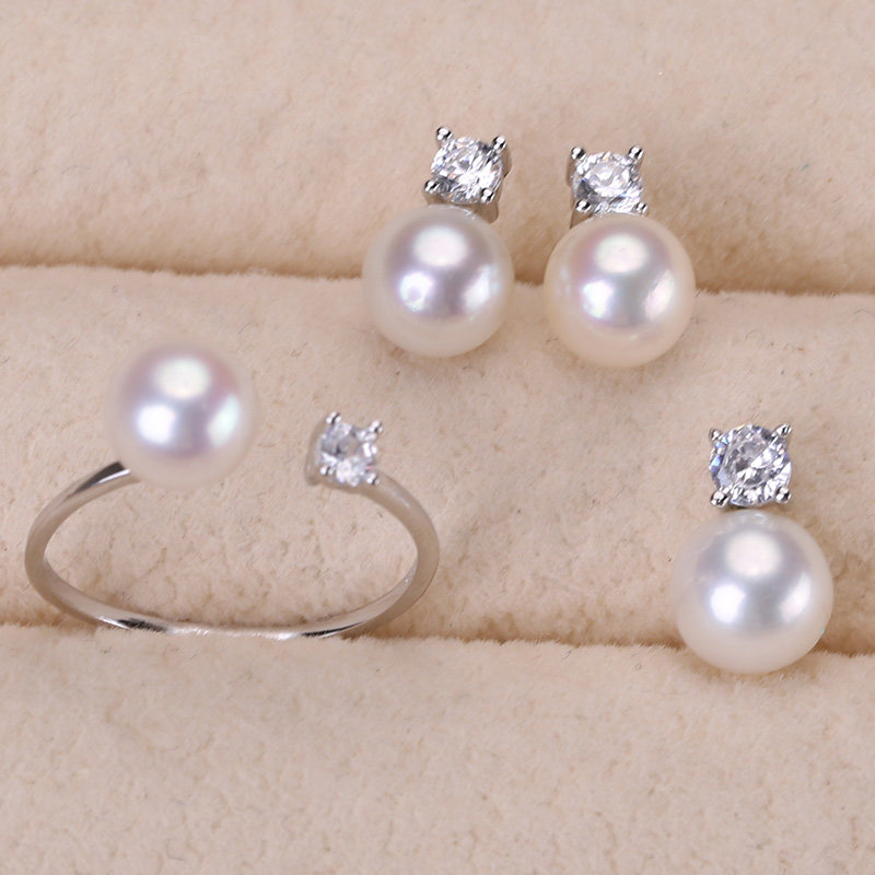 s925纯银耳钉项坠戒指三件套配件 diy手工制作珍珠王妃款单钻配件,饰品/流行首饰/时尚饰品新,耳钉,淘宝优惠券,粉丝福利购,淘宝优惠卷