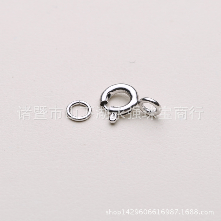 珍珠饰品扣s925银百搭珍珠项链