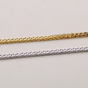 锁骨链肖邦链配珠宝首饰 diy百搭配链款 s925纯银项链配链 无吊坠