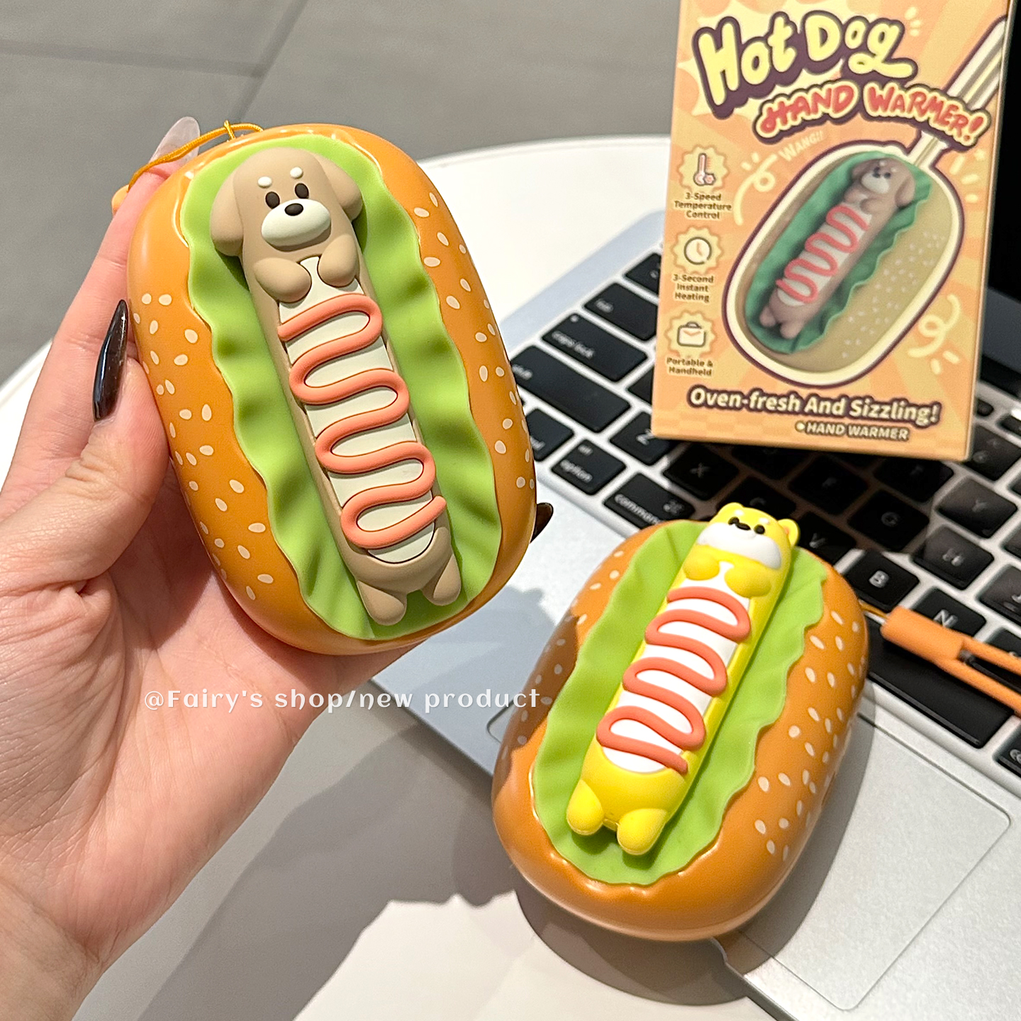 卡通暖手宝手握式自发热办公室暖手2025新款女生送礼物便携暖宝宝