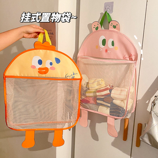 挂袋悬挂式 袜子收纳神器宿舍衣柜内衣内裤 网兜门后收纳整理置物袋