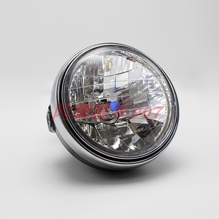 摩托车配件CB400 CB500 CB1300街车改装水晶前大灯LED行车灯总成
