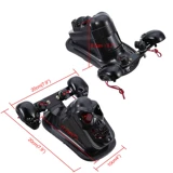 Мотоциклевые аксессуары Harley Cruise Prince Edward Car Scooter Big Turtle King Retro Skull Hail Light Turn