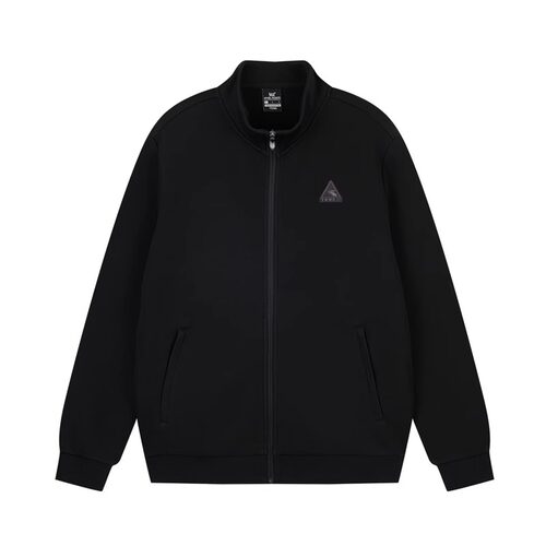 361度针织外套立领开襟卫衣