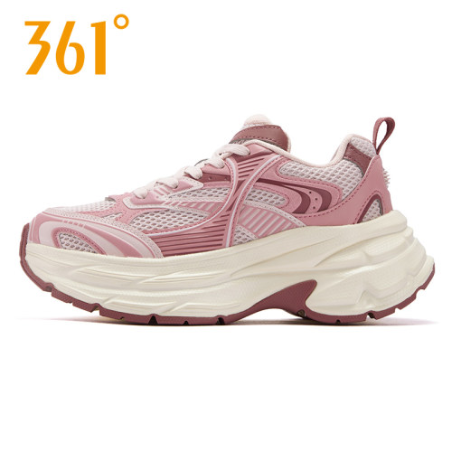 维纳斯2.0女鞋361度运动休闲鞋春季轻便软弹增高老爹鞋582546769