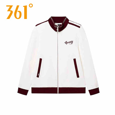 361女士休闲舒适立领开襟卫衣