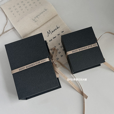 原创小众轻奢复古高级首饰包装盒