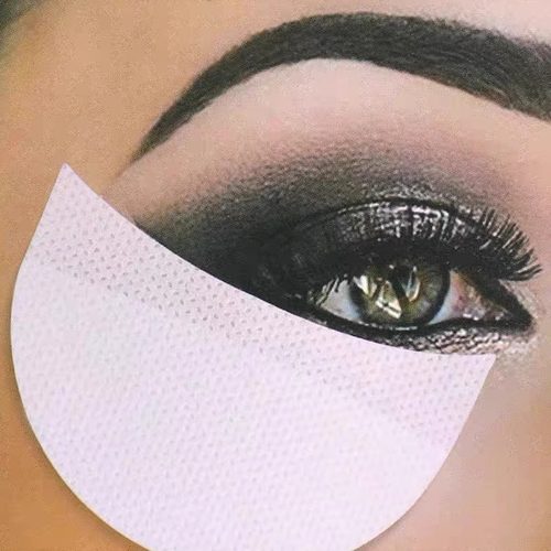 100片眼影贴 嫁接睫毛垫纸 一次性熏欧美眼妆画眼线隔离贴ISN推荐