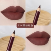 公主妆唇线笔持久不晕染雾面眼线笔小众欧美化妆师勾画轮廓口红笔