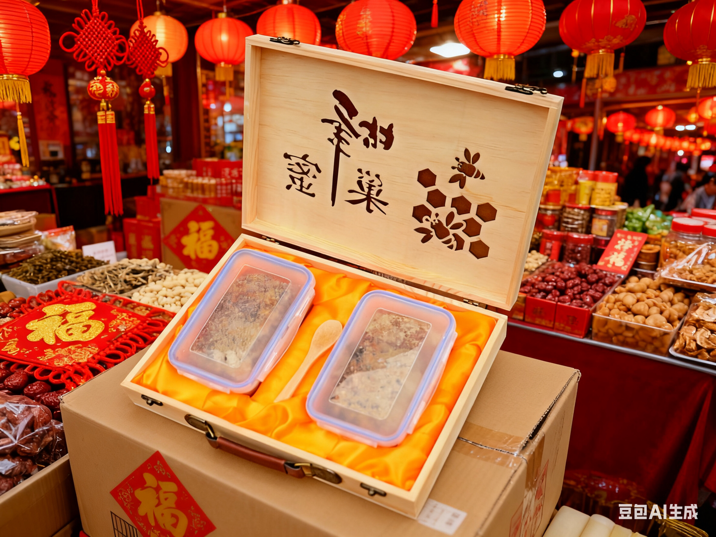 土蜂巢蜜礼盒装洛阳一年割一次保真包纯正天然滋补品过年货节送礼