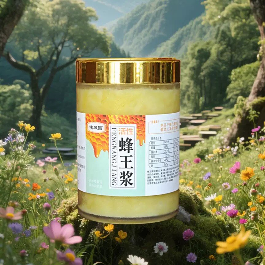 鲜活速冻手工取蜂王浆蜂乳蜂皇浆纯正天然无加工顺丰包邮1斤