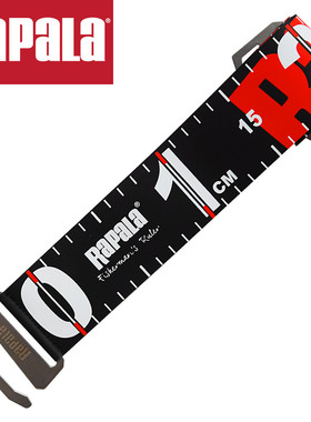 RAPALA芬兰乐伯乐RCD系列RFR120防水量鱼尺1.2米海钓折叠路亚工具