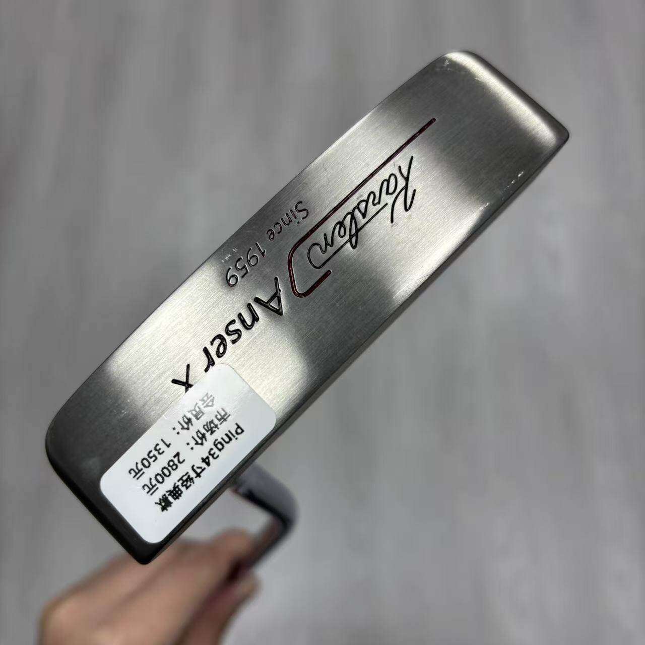 高尔夫球杆 二手95成新正品PING Anser X高尔夫男士条形推杆34寸