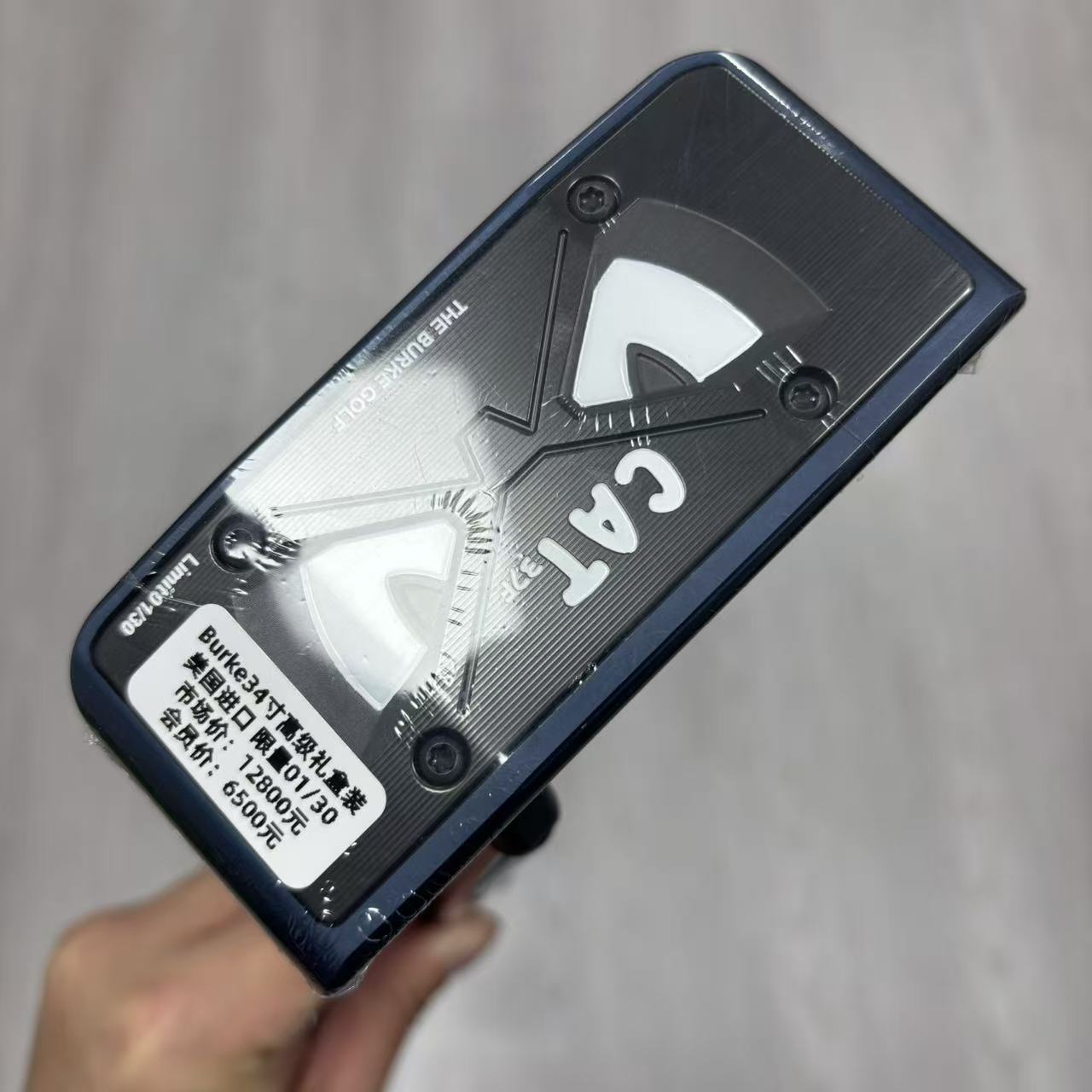 高尔夫球杆 正品全新BURKE CAT高尔夫限量款加宽推杆34寸礼盒款