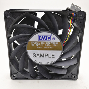 AVC 12025 12V Y001 大風(fēng)量 原裝 服務(wù)器散熱風(fēng)扇 DBPB1225B2S